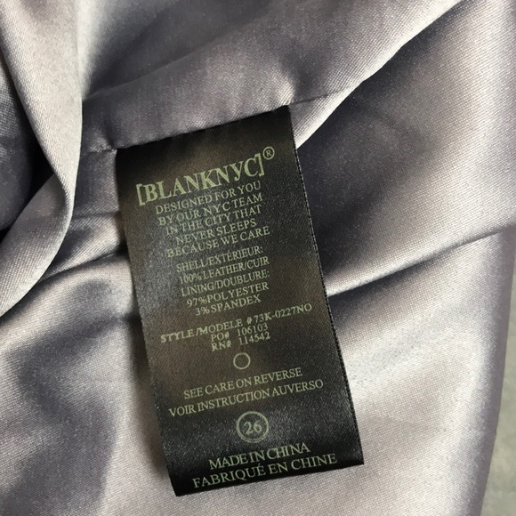 NWOT BlankNYC Suede Lace up mini skirt - Picture 5 of 6